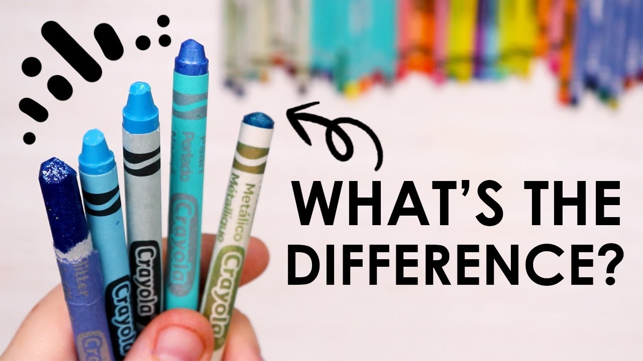 SPECIAL EFFECT CRAYONS 5 Packs 5 Drawings YouTube