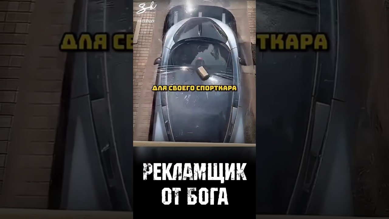 Кинул кирпич в дорогую машину, чтобы доказать свою правоту