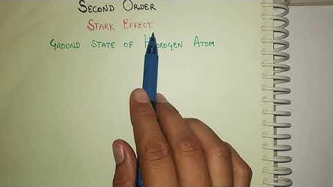 Second order Stark effect in ground state of Hydrogen atom