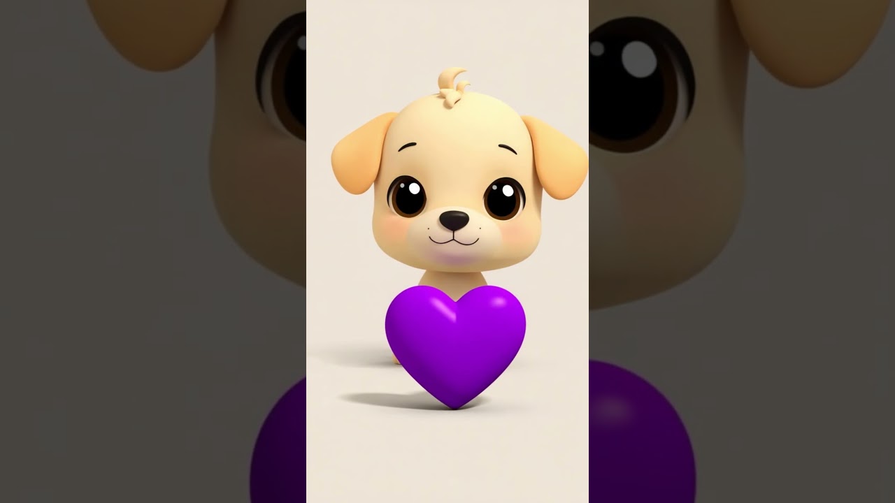 Simple & fun color learning animation for toddlers 