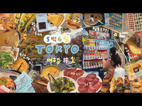 5박 6일 자매 도쿄여행 #1 / 먹방 쇼핑 모두 잡았다 🍮 , 숙소추천, JMT 야키니쿠, 로프트, 도큐핸즈, 디즈니스토어, 키디랜드, 랄프로렌 카페, 와라타코, 이자카야