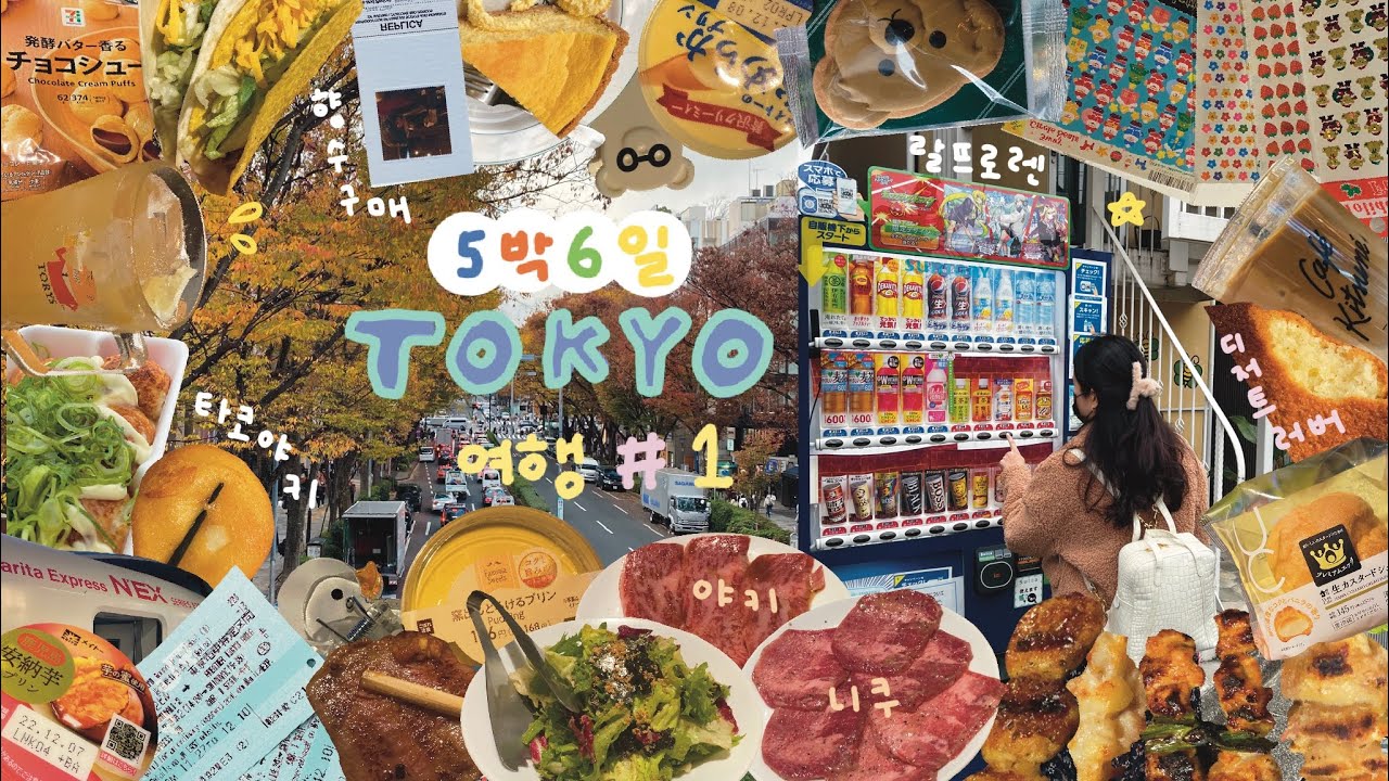 5박 6일 자매 도쿄여행 #1 / 먹방 쇼핑 모두 잡았다 🍮 , 숙소추천, JMT 야키니쿠, 로프트, 도큐핸즈, 디즈니스토어, 키디랜드, 랄프로렌 카페, 와라타코, 이자카야