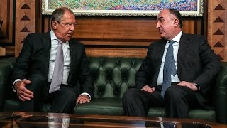 Переговоры С.Лаврова и Э.Мамедъярова | Talks between Sergey Lavrov and Elmar Mammadyarov