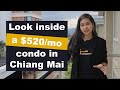 Look inside a $520/mo condo in Chiang Mai / Agent Showcase with Pawat Properties