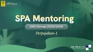 SPA Mentoring UAS GENAP 2026  -  Perpajakan 1