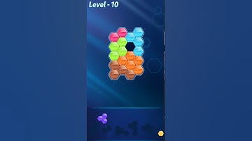 BLOCK! Hexa Puzzle! Advanced Level 10 (Basic) - Lösung Solution Walkthrough