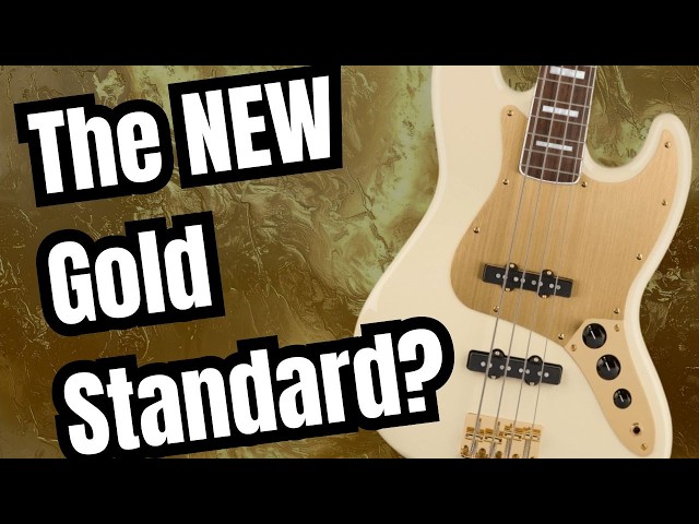The Squier 40th Jazz Bass Is WAY Better Than You Think - YouTube