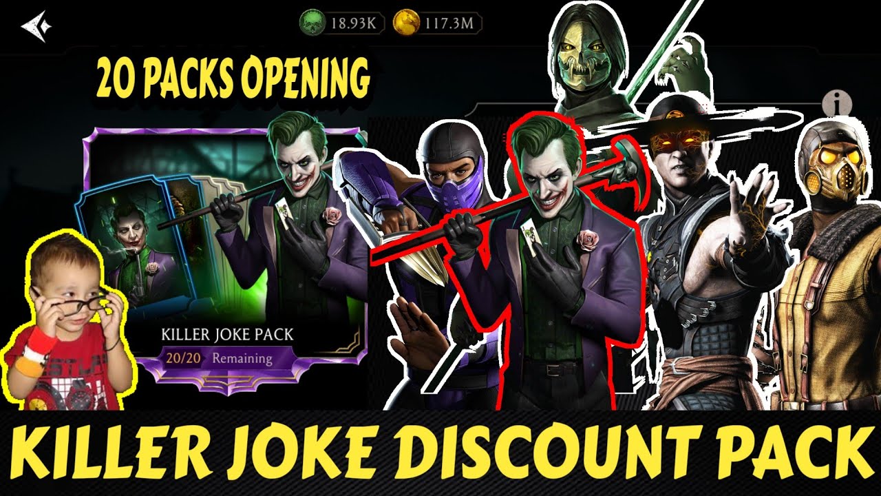 Mk Mobile | Killer Joke Pack | 20 Packs Opening Oct 2024