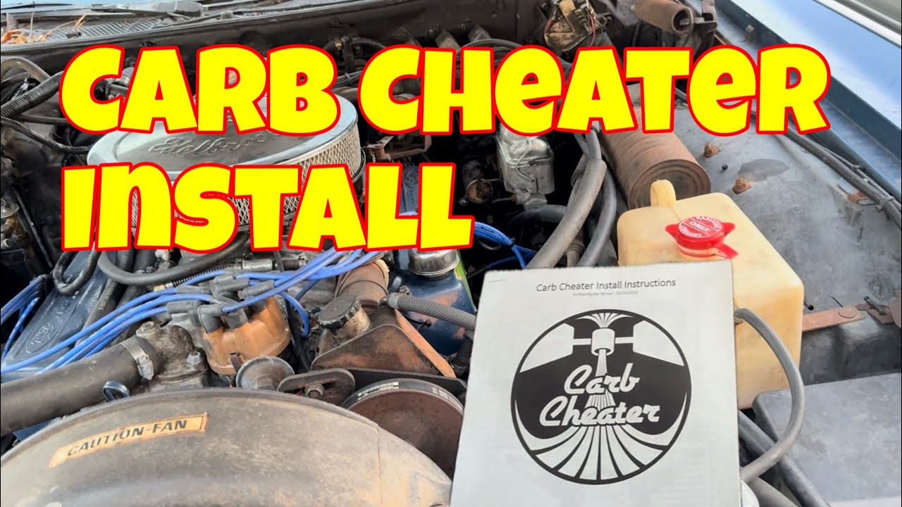 Установка устройства для облегчения управления карбюратором на мой Lincoln Continental 1975 года ...