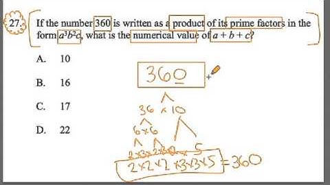 GOHMATH: #27 ~ Prime Factorization ~ CSET 2 Math ~ By Chris Abraham ~ GOHmath.com