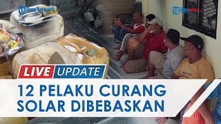Polda Babel Lepas 12 Orang Yang Sempat Diamankan Terkait Penyelewengan Solar Subsidi di SPBU Nibung