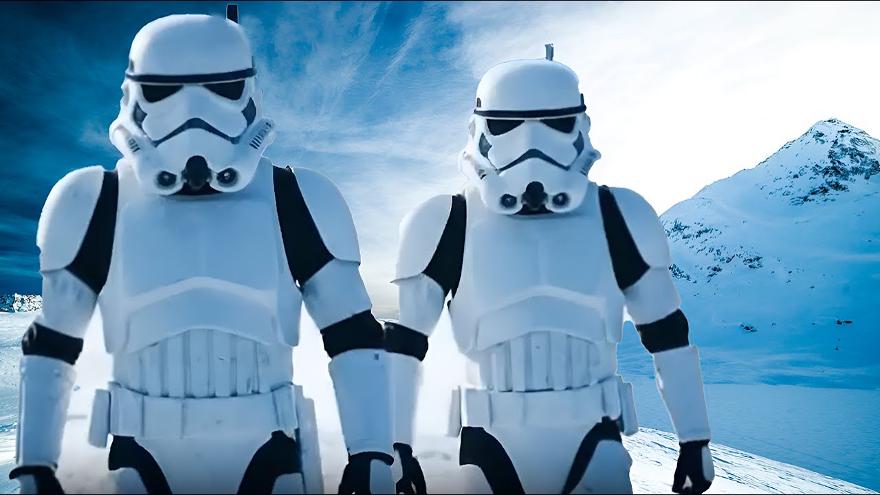 Stormtroopers surviving Hoth: Frostbite, Fails & Exploding Mittens ...