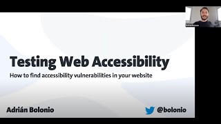 Testing Web Accessibility