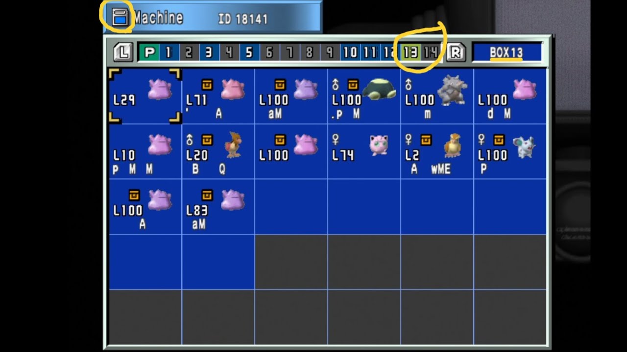 Pokemon Stadium 2 - Trading Glitch