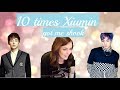 10 TIMES XIUMIN 시우민 GOT ME SHOOK Reaction