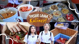 NYOBAIN JAJANAN SD DI PASAR LAMA BARENG BANG VIOR!! BANG VIOR MINTA MASAK SENDIRI?!