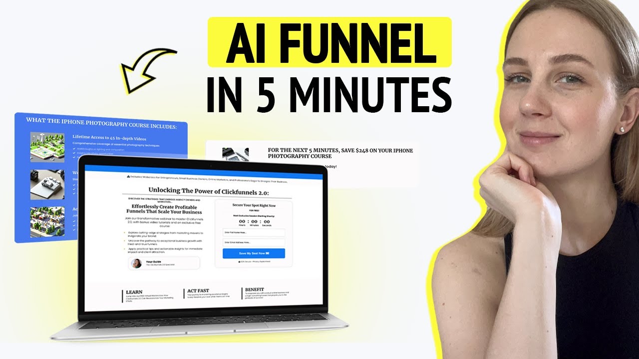 How to Create a Sales Funnel with AI in 5 Minutes - YouTube