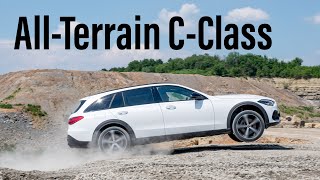 2022 Mercedes Benz C-Class All-Terrain Driving Scenes 4K