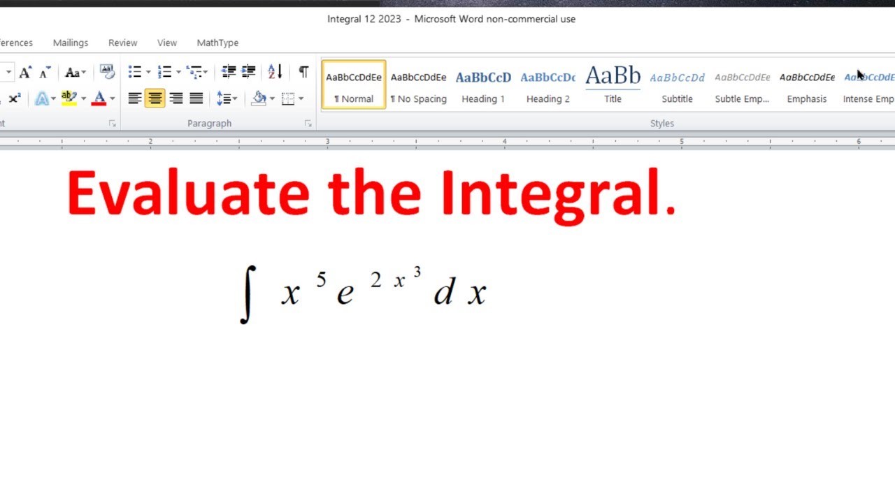 The Integral Of X 5 e 2x 3 YouTube integral-of-x-5-e-x-3-substitution-by-parts-youtube