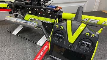 How To Setup A Mikado Vcontorl/Vbar On A Nitro Helicopter!