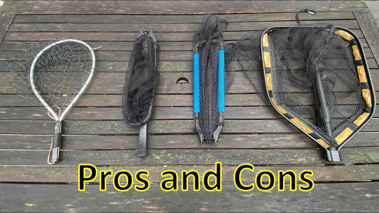 Landing Net Comparison Pros and Cons, Bank, Kayak, or Boat Fishing