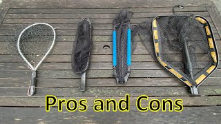 Landing Net Comparison: Pros and Cons, Bank, Kayak, or Boat Fishing