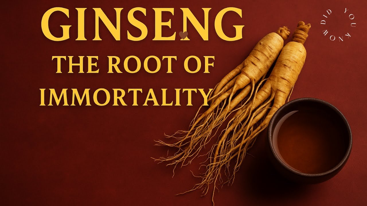 Ginseng – The Root of Immortality | Ancient Wisdom & Modern Health