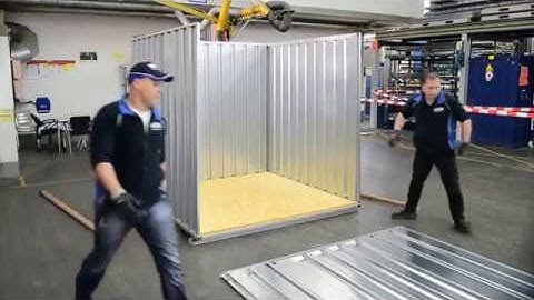 BOS Quick Build container assembly