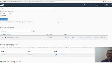 Como criar contas de e mails no cpanel e fazer encaminhamento