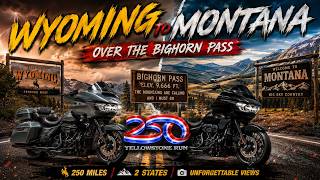 America 250 Run Part 4 | Wyoming to Red Lodge, Montana | OVER BIGHORN PASS