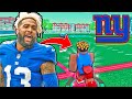 Prime odell beckham jr pulls up to the park in ultimate football