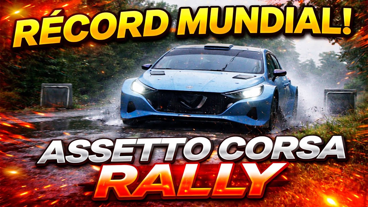 Record del Mundo en la ALSACIA en Assetto Corsa Rally | 22/01/2026