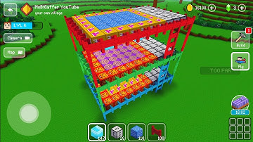 Block Craft 3D: Building Simulator Games For Free Gameplay#2022 (iOS & Android)| Bunk Bed 🛏️