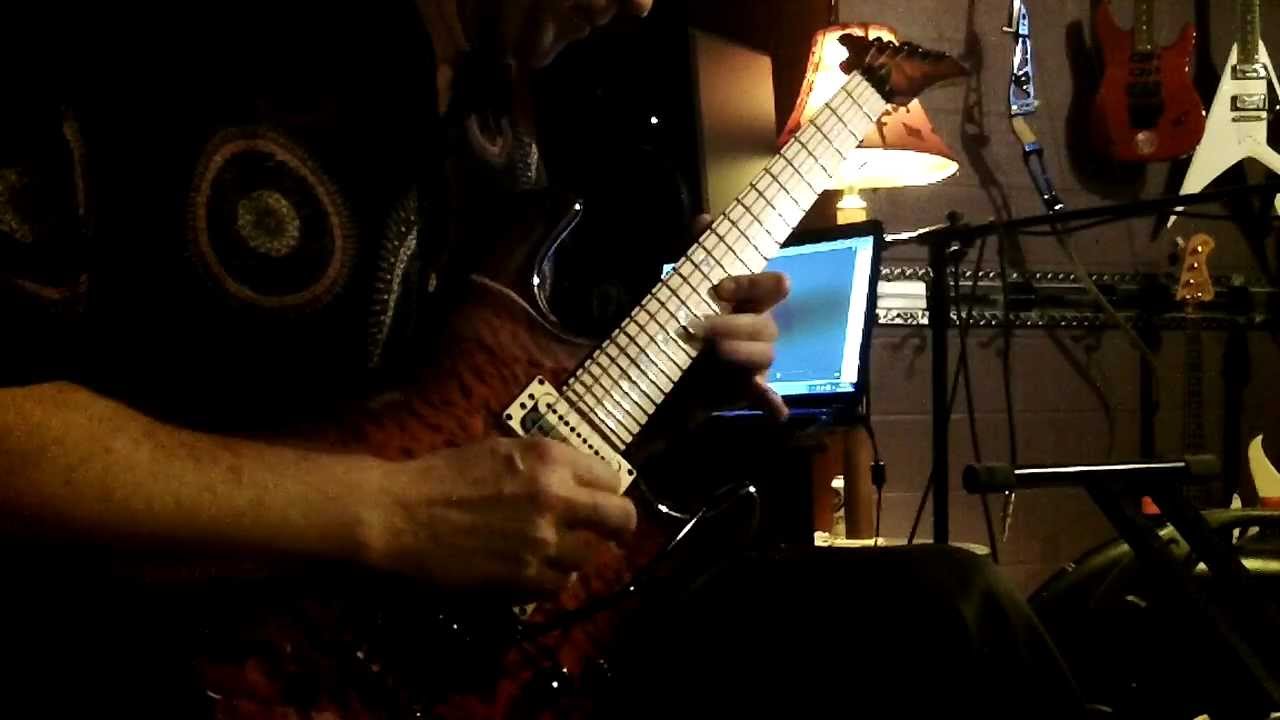Carvin Jason Becker JBJam! guitar! Vai Love of  God outro jam!