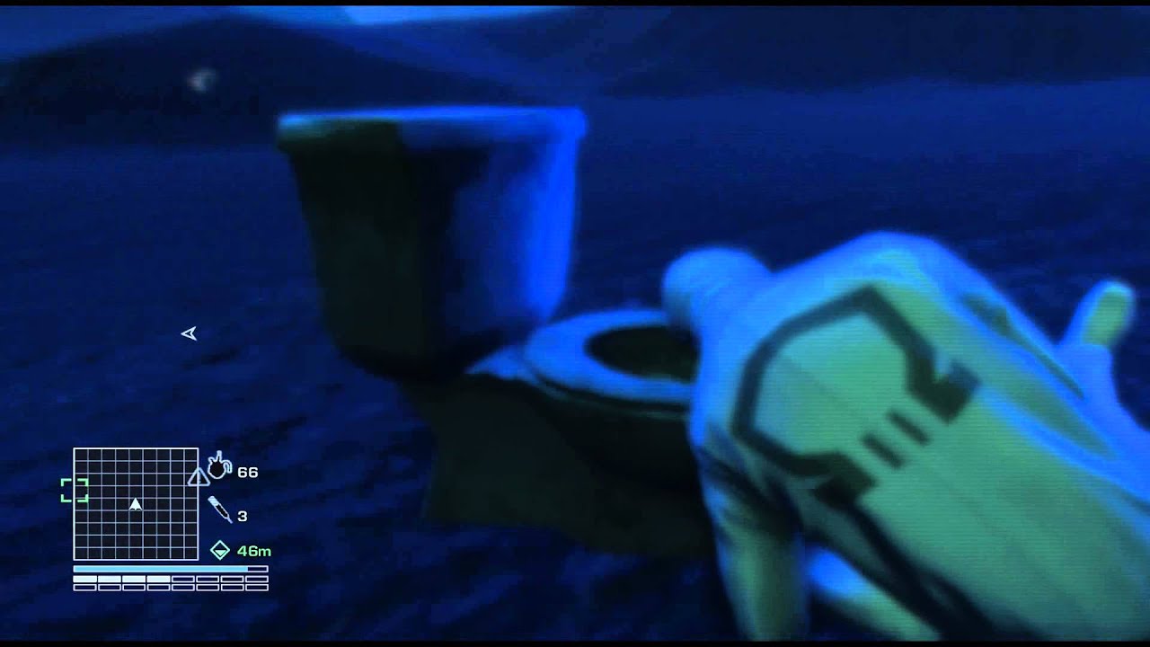 Far Cry 3 Blood Dragon - Drunk Underwater Scientist Easter Egg