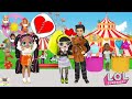 OMG LOL Doll on Bestie's Boyfriend at The Fair Carnival School Routine Dreamhouse Adventure Toys! 🎈