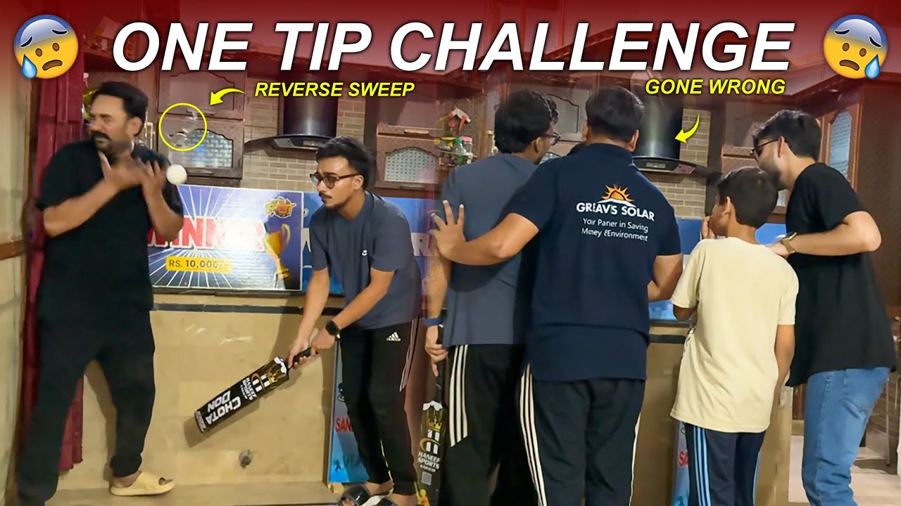 One Tip Challenge Mein Ball Eye Pe Lag Gaya, Glasses Toot Gaye !! 😰💔