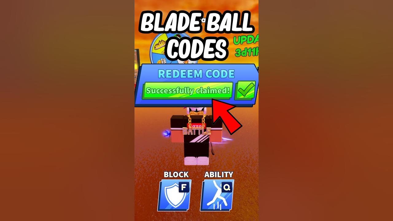 Roblox Blade Ball Codes : r/PeopleAreGeek