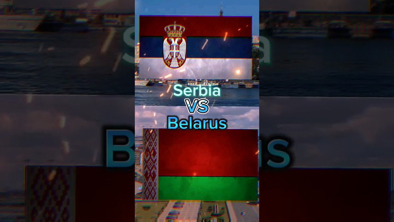 Serbia vs Belarus #shorts #peacefulcomparison #countries #comparison #vs #world #serbia #belarus