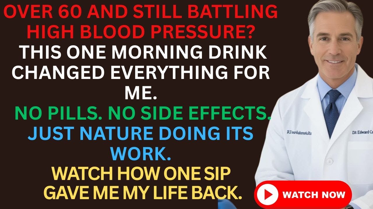 Over 60? Drink This Every Morning — And Watch Your Blood Pressure Drop Naturally