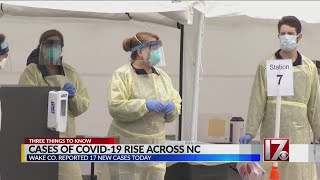 Wake County reports 17 new coronavirus cases in largest single-day increase
