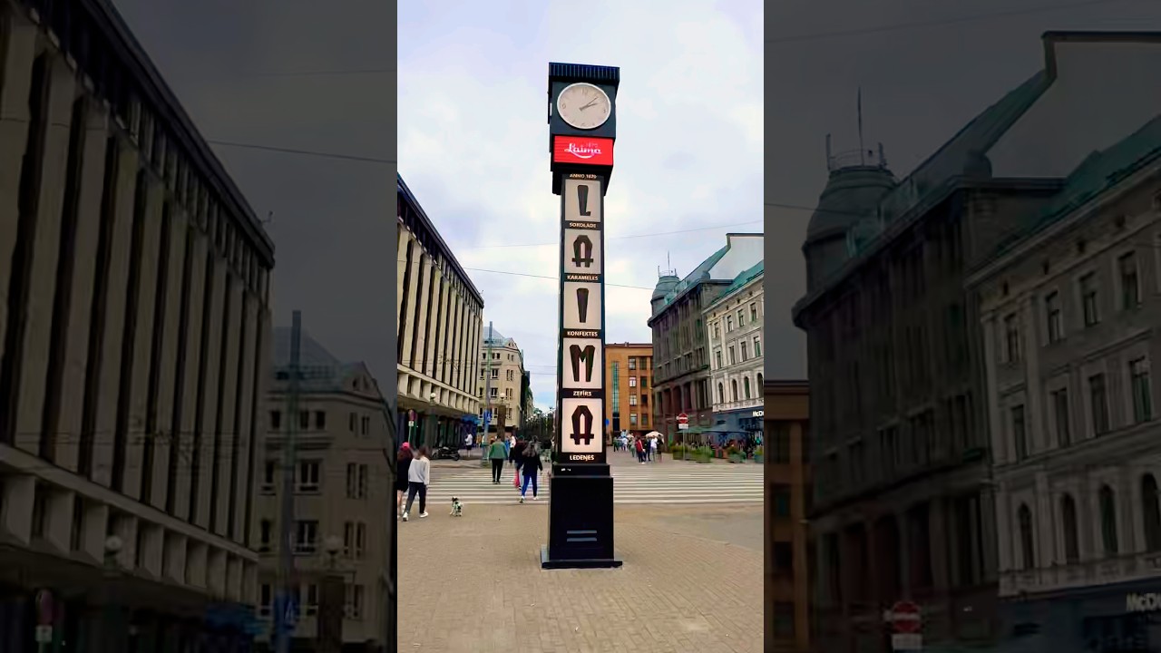 CLOCK ⏰ POST⁉️| RIGA LATVIA 🇱🇻 |SHORT 