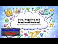 Zero, Negative, and Fractional Indices - AQA and Edexcel GCSE 9-1 Maths