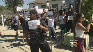 Congregants Take 'Sacrament' Outside Marijuana Church Following Bust