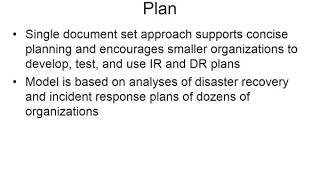 Planning for Security Ch5 Part II cont