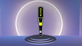 Novus Advance Hand Held Metal Detector 3D HD video. High precision gold search machine. screenshot 3