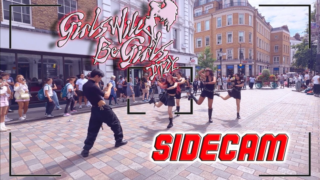 [KPOP IN PUBLIC | SIDECAM | 4K] ITZY (있지) - Girls will be Girls Dance Cover | London