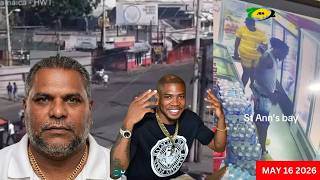 Jamaica News Today Saturday May 16, 2026 | Rasta caught on CCTV stealing | Bearer killed/JBNN