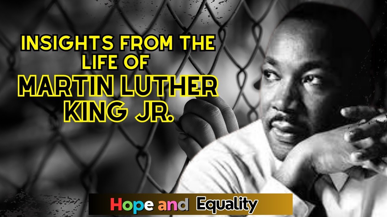 Lessons of Hope and Equality: Insights from the Life of Martin Luther ...