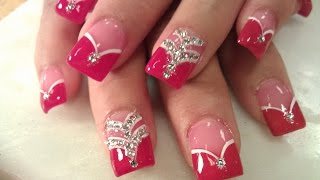 nails acrylic lady